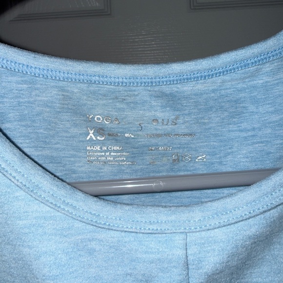 Blue Workout Top - Picture 3 of 3